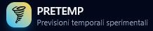 Pretemp, Previsioni temporali sperimentali